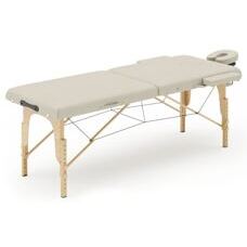Massageliege 2-Zonen beige