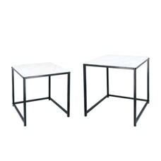 Beistelltisch Marmor 2er Set