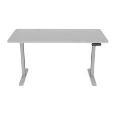 Stehpult elektrisch BASIC grau 140 x 70 cm