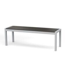 Bank Polywood 135 cm anthrazit