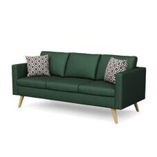 Sofa BLAIR 3-Sitzer dunkelgrün