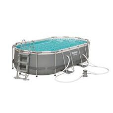 Bestway Swimming Pool Komplett-Set 424 x 250 x 100 cm