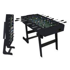 Tischkicker London klappbar ~ schwarz
