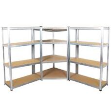 Steckregal Eckregal 3-teilig 160 cm