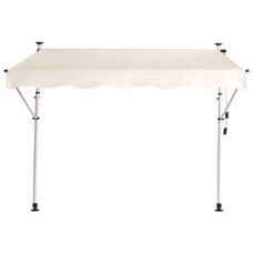 Balkonmarkise 350 x 120 cm beige
