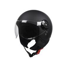 Motorrad Jethelm schwarz matt Gr. 61