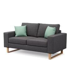 Sofa RONNY 2-Sitzer anthrazit
