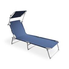 Liegestuhl Sonnenliege (blau)
