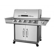 Gasgrill BBQ 5+1 Brenner