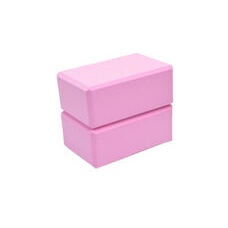 Yoga Block 2er Set pink