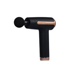 Massagepistole schwarz/gold