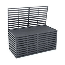 Kissenbox DALLAS Alu 200 x 100 x 100 cm anthrazit