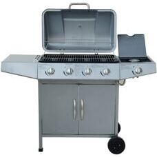 Gasgrill Dayton silber 4+1 Brenner - ARTE Living