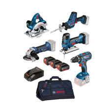 Bosch 5Tool Kit 18V GSR/GST/GKS/GSA/GWS