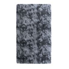Hochflor Teppich flauschig 150 x 240 cm grau