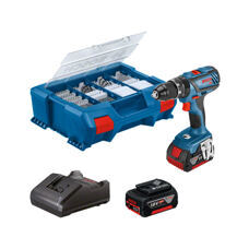 Bosch GSB 18V-28 + Zubehör in L-Case Pick&Click 82tgl