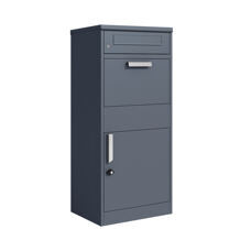 Holmberg Paket-Briefkasten 50x38x112cm anthrazit