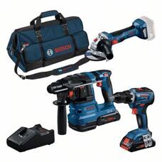 Bosch 3-tlg. kit 18V GSR + GWS+ GBH +GAL