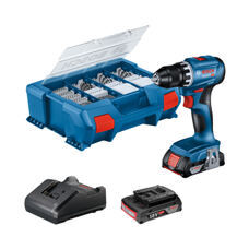 Bosch GSR 18V-45 Akku-Bohrschrauber-Set