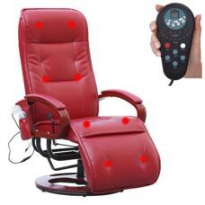 Massagesessel ARLES II ~ Leder, rot