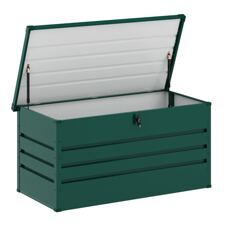 Gartenbox wasserdicht MONACO 132 x 62 x 64 cm 400L grün