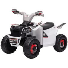 Kinderquad Elektro-Quad 6V 2.5 km/h 1.5-3 Jahre Weiss