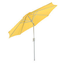 Sonnenschirm N19 Gartenschirm Ø3m neigbar Alu gelb