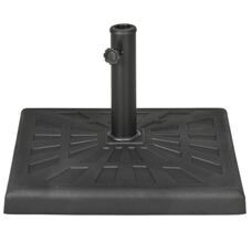 Sonnenschirmständer Kunstharz 19kg Ø32-48mm Schwarz