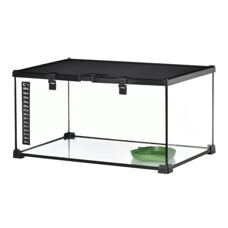 Terrarium Glasterrarium 50x30x25cm mit Thermometer