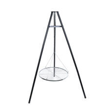 Dreibein mit Grillrost 134 x 166 cm