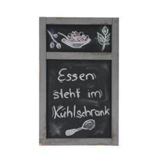 Werbetafel Wandtafel Shabby-Look ~ grau