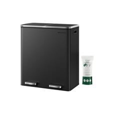 Mülleimer Abfalleimer mit 2 Fächern 2x30 Liter