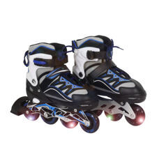 LED Inlineskates Grösse 28 - 33 verstellbar blau