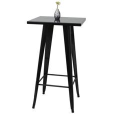 Stehtisch, Bistrotisch Metall Industriedesign ~ schwarz