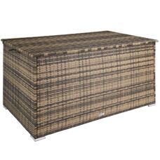 Auflagenbox mit Aluminiumgestell Oslo, 145x82,5x79,5cm - natur