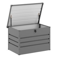 Gartenbox wasserdicht MONACO 100 x 62 x 64 cm 300L grau