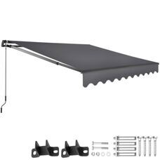 Gelenkarmmarkise Ornella dunkelgrau 250 x 200 cm