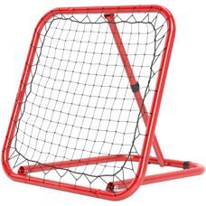 Fussball Rebounder für Fussball/Baseball klappbar 63x63cm Rot