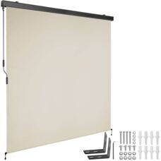 Senkrechtmarkise Eloise beige 180 x 250 cm