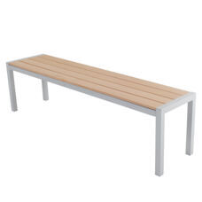 Bank Polywood 165cm, braun