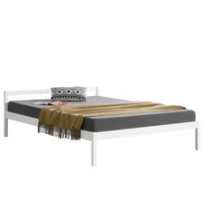 Holzbett Vimmerby 140x200 cm Weiss