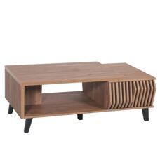 Couchtisch Wohnzimmertisch 3D-Design Schubladen 44x120x65cm