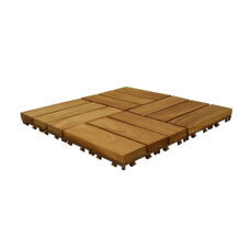 Bodenplatten 11-er Set, Akazienholz