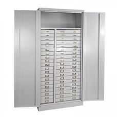 ADB Schubladenschrank mit 40 Schubladen,H 1790 x B 800 x T 410 mm