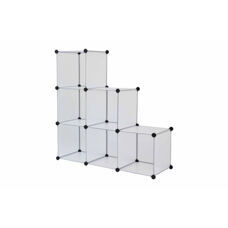 Kleiderschrank Steckregal, transparent