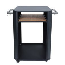 Grill Beistellltisch 60 x 60 x 81 cm schwarz
