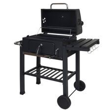 Grillwagen JAM-K93 Holzkohlegril mit Deckel 110x100x51cm