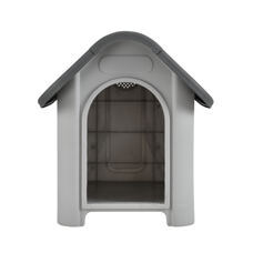 Hundehütte Barry 75x59x66cm Grau