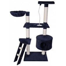 Katzenbaum 150 cm hoch - blau