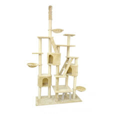 Katzenkratzbaum, beige (XXL)